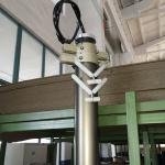 6m locking pneumatic telescopic mast for mobile CCTV vehicle telescoping mast