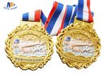 Colorful Printing 65×4MM Sports Award Medals And Ribbons