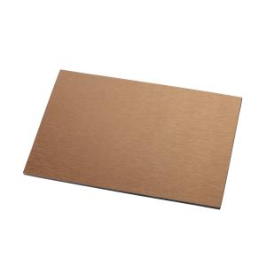 Quality Impact Resistant Aluminum Cladding Composite Panel 2440mm Length wholesale