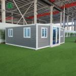 20FT Prefab Steel Home Gray Easy Assembled Modular Home Manufacturer