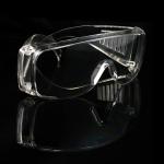 Plastic / Glasses Material Chemical Protective Goggles High Safety OEM Available