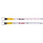 30m 100ft Fiberglass Survey Tape Measure Dual Sided For Land Surveying
