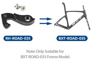 Quality Black Carbon Road Bike Frame Rear Derailleur Bracket Axle Unit Aluminum Alloy wholesale
