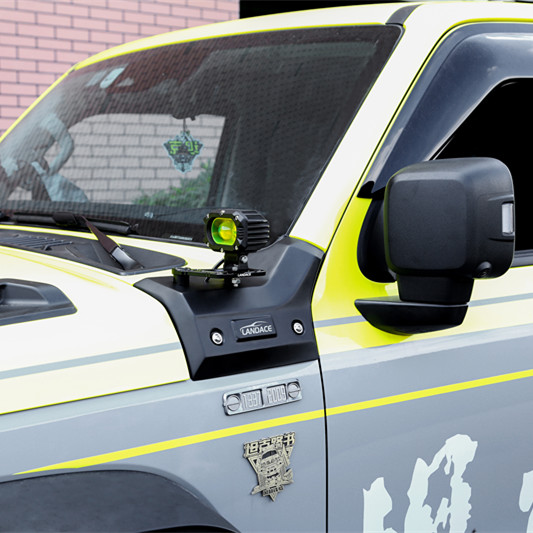 Modified PC ABS 8 2 UV V-0 A-Pillar Light Mounting Brackets for WEY TANK 300 Off-Road