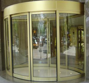 Quality Curved Aluminium Glass Sliding Door/ Automatic Curved Sliding Door wholesale