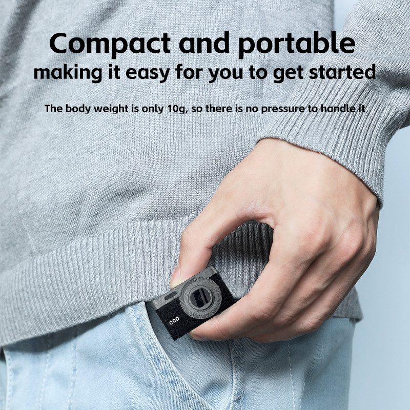 X2 HD Digital Camera 2MP 720P Photography Camera Video Camcorder Rechargeable Cameras for Kid Students Campus Selfie Camera
