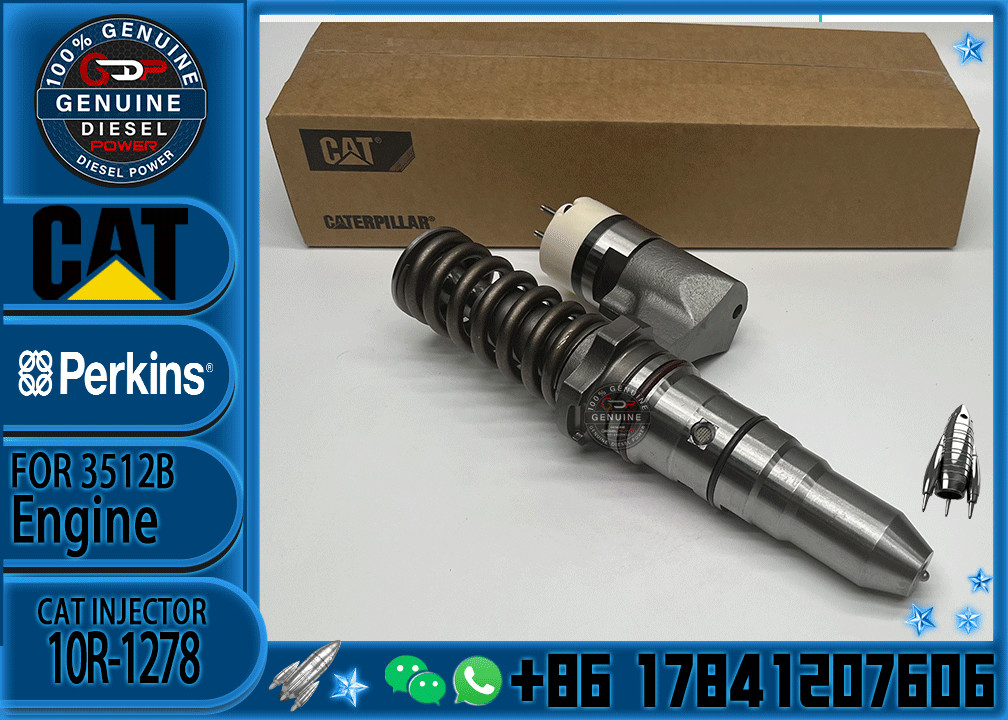 Excavator parts REMANUFACTURED INJECTOR GP 20R-1278 20R1278 386-1769 3861769 for 3508B 3512B 3516B engine