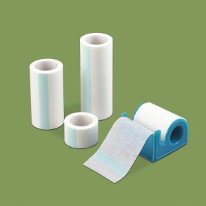 Medical Class I Hot Melt Glue Non Woven Dressing Tape For Wound
