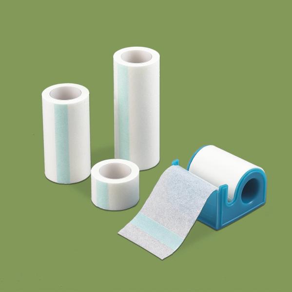 Cheap Medical Class I Hot Melt Glue Non Woven Dressing Tape For Wound for sale