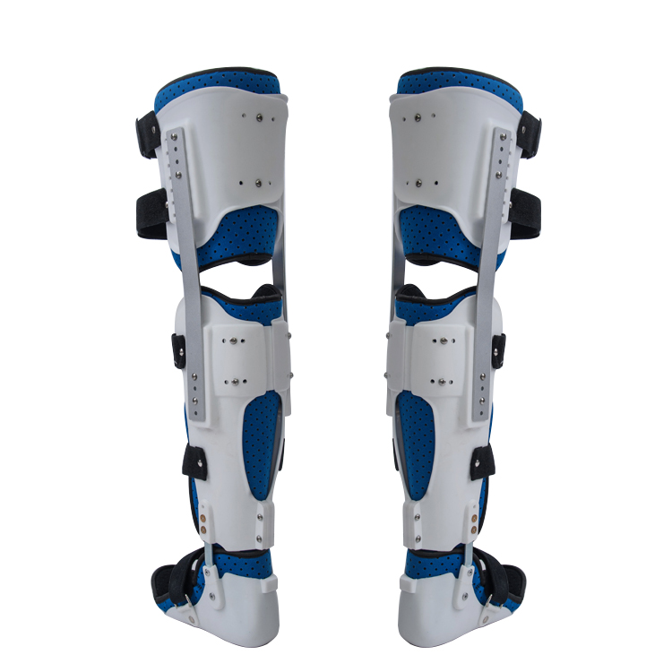 Professional full leg knee support leg fracture foot drop orthosis pain arch support ankle foot support brace
