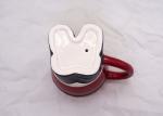 Novelty 3D Ceramic Mug Christmas Santa Pants Cute Hot Cocoa Mugs With Handle