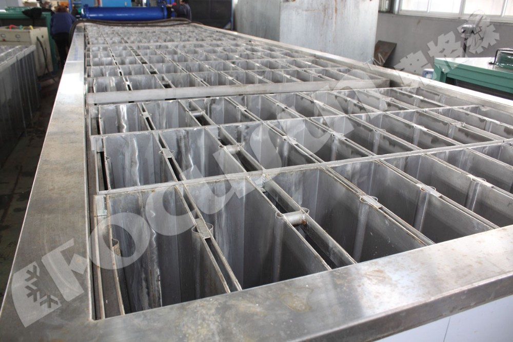 Industrial 100MT Brine Technology Block Ice Machine with and Simens Control System