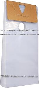 Quality Door Hanger Bags 6 X 12 Inches - Clear Door Hanger Bags Protects Flyers, Brochures, Notices, Printed Materials wholesale