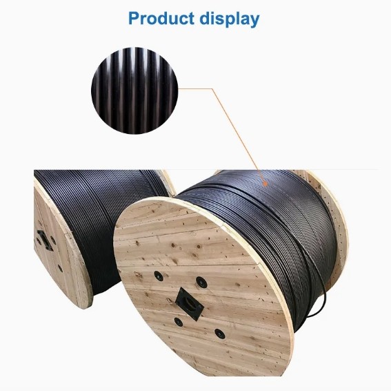 6-144 Cores Outdoor Armored Fiber Optic Cable LSZH Jacket For Network Data Signal Transmission