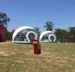 8M Winter Camping Geodesic Dome Tent Waterproof Hotel Tent Igloo Dome Party Tent