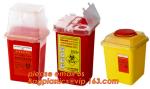 BIOHAZARD WASTE CONTAINERS, PLASTIC STORAGE BOX, MEDICAL TOOL BOX, SHARP