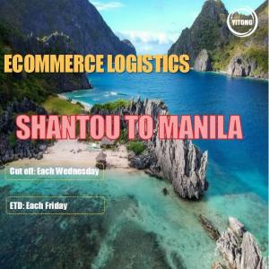 Quality FOB Trade Term International Sea Freight Service From Shantou To Manila 4 Days wholesale