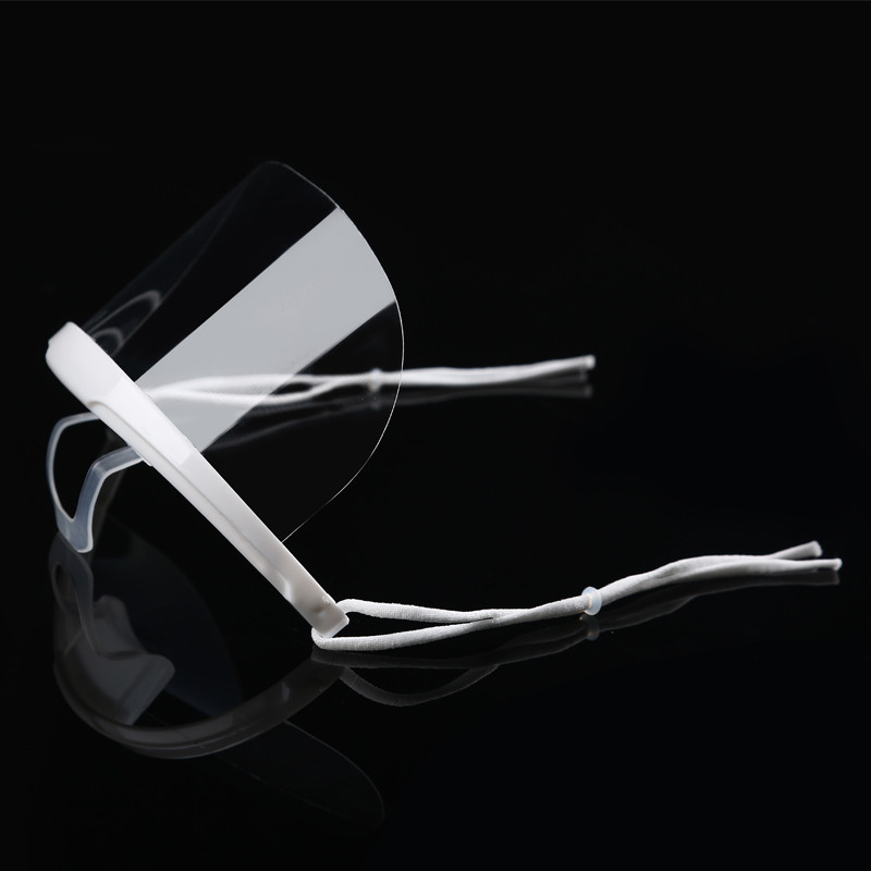 Lightweight Droplets Prevention Transparent Plastic Face Mask
