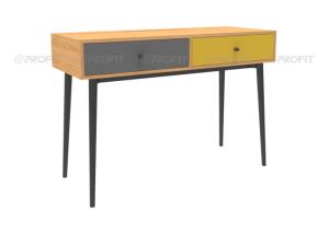 Quality 110cm Width 30KG Wood Writing Desk With 2 Drawers wholesale