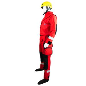 Quality Antiwear Swift Water Rescue Dry Suit Velcro Design Three Layers wholesale