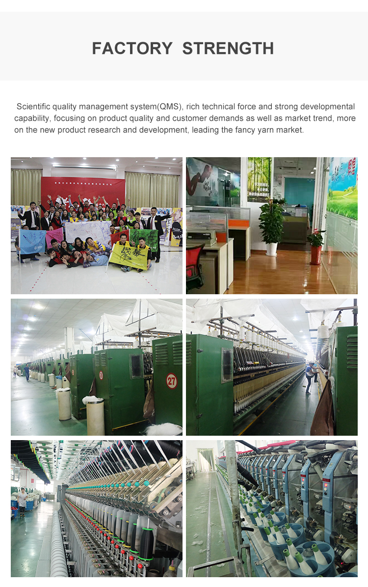 factory directly price 2/48NM 100 colors ready to ship crystal core spun yarn