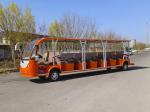 23-Seat Doorless Electric Sightseeing Bus Lithium Battery Lead-Acid Battery Can