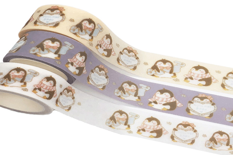 Japanese Washi Masking Tape Custom Printed Colored Glitter Washi Tape