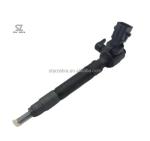 Construction Works 23670-11030 Genuine Excavator Parts Rail Fuel Injector for