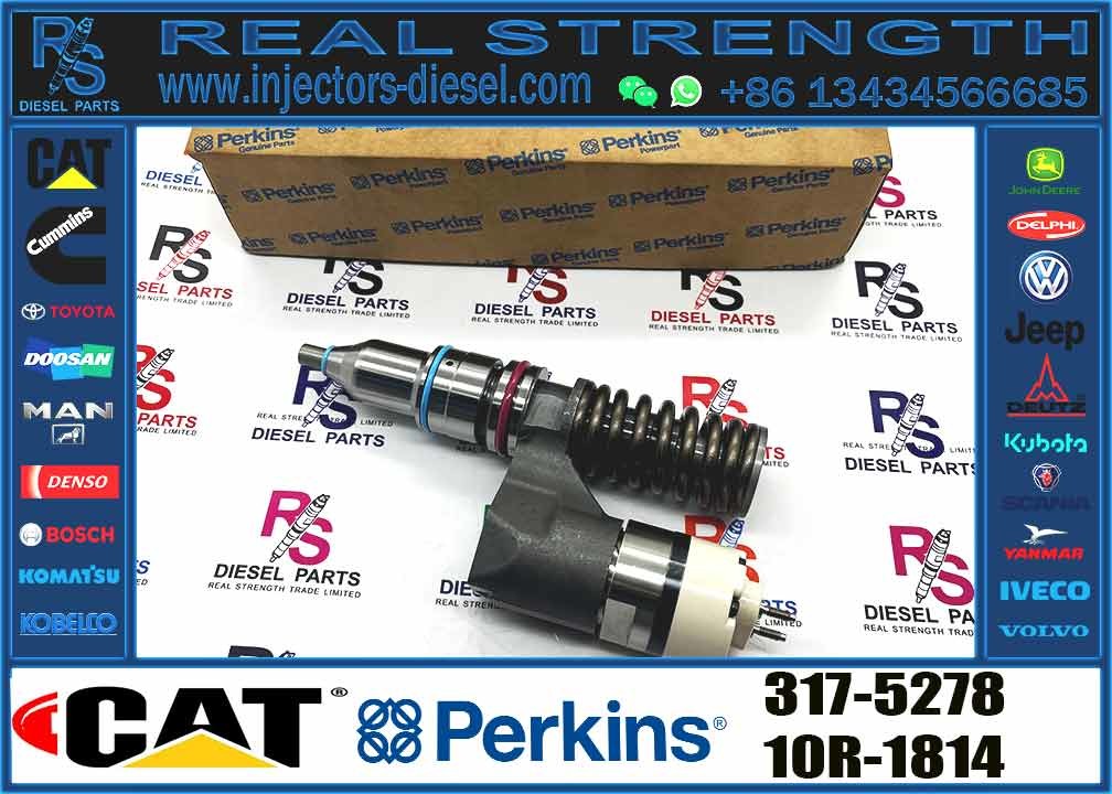 Fuel Injector 317-5278 3175278 20R-0055 10R-1264 For Caterpillar Cat Diesel Engine C10 C12 3176C LOADER 966