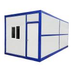 Fire Resistant Fold Up Container Homes Compact For Construction Site