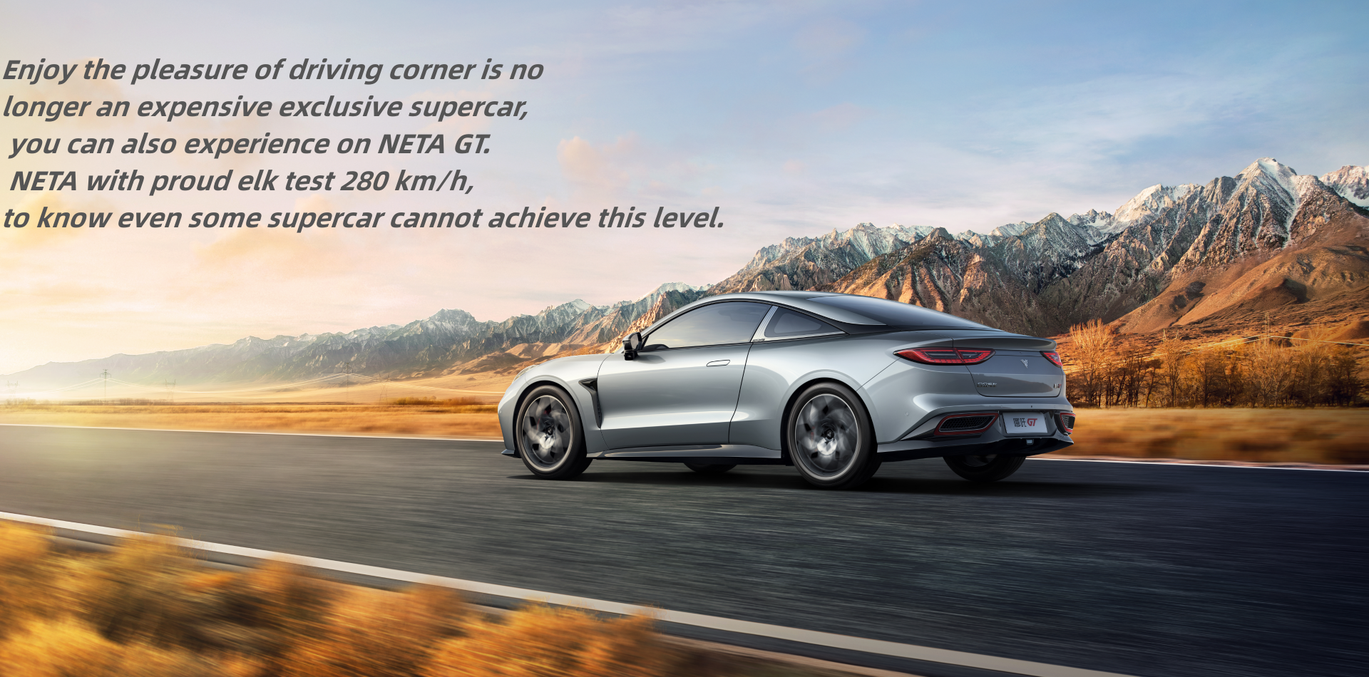310/620 Nm Torque 2023 Neta GT On The Market Two Door Four Seat Luxury and Comfort Cockpit EV Car for Your Requirements