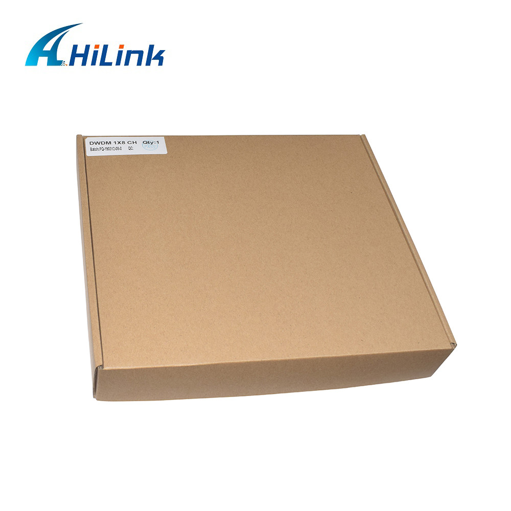 8CH Dual Fiber Mux Demux CH21-CH28 DWDM Module LGX With Metal Connectors