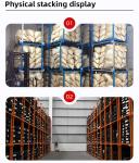 Q235 Steel Metal Pallet Stacking Racks 1000mm 1200mm 1500mm 2000mm Height