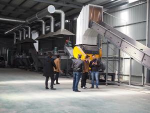 Quality 500kg/H Waste PE PP Film Washing Production Machine Line wholesale