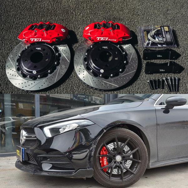 A Class W177 Mercedes Big Brake Kit 18 Inch Car Rim Front 6 Piston Brake Kit