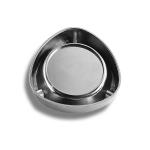 Modern Silver Polishing 83mm Metal Pocket Ashtray Nickel Free