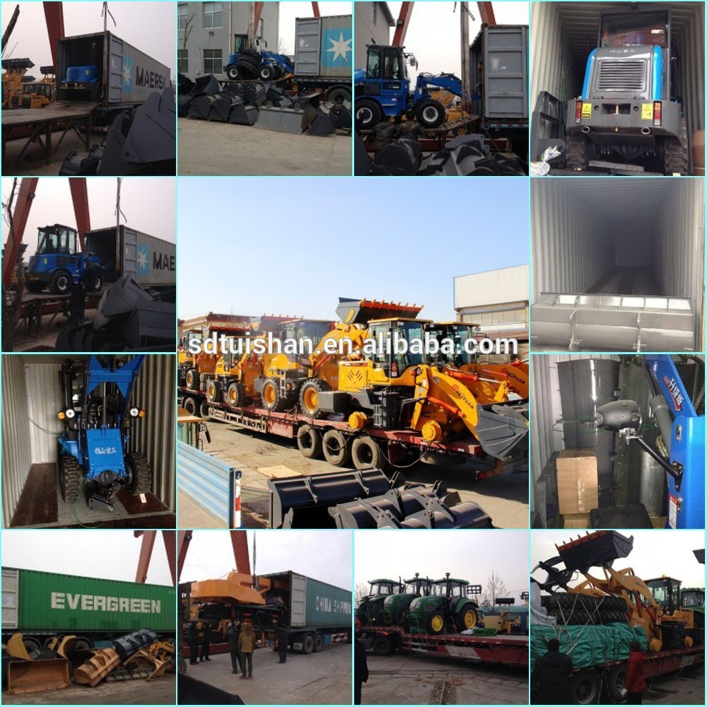 1.8 ton small loader front end wheel loader good for your farm and garden
