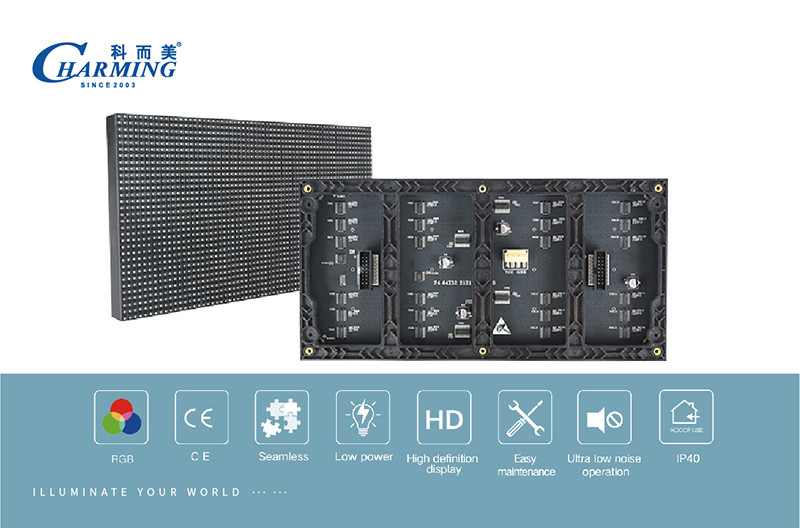 Pixel Pith 4MM Indoor LED Display Modules 1920Hz Multipurpose