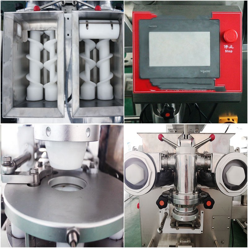 Automatic equipment making production line press mooncake maamoul moon cake machine