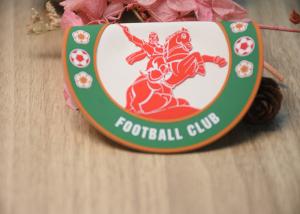 Quality Raised Silicone Logo screen printed patches On A White Microfibre Background For Garments wholesale