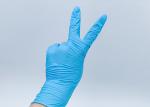 Hospital Disposable Examination Nitrile Gloves Medical Surgical Gloves / Free
