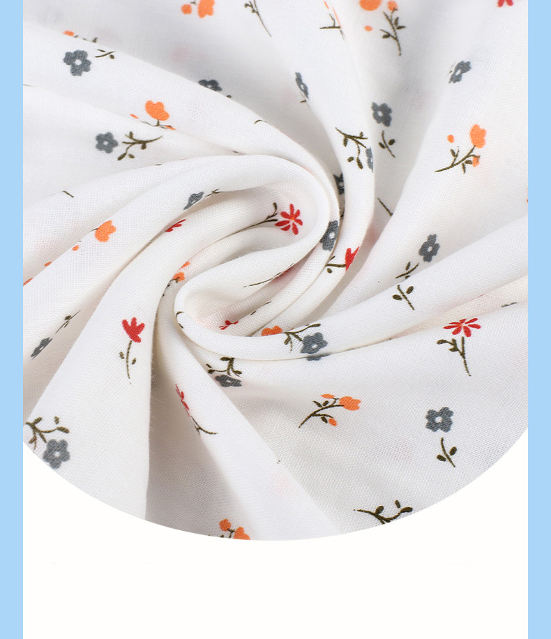 Baby Double Gauze Print Fabric Double Gauze Blanket 110X110