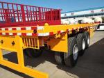 40 Foot Flat Bed Semi Trailer 2 Axle Semi Truck Flatbed Trailer