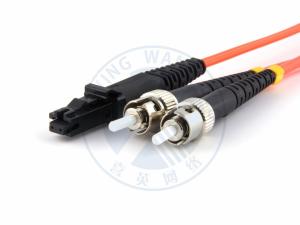 Quality XYFiber multimode OM2 duplex fiber optic patch cable 50/125 MTRJ to ST wholesale