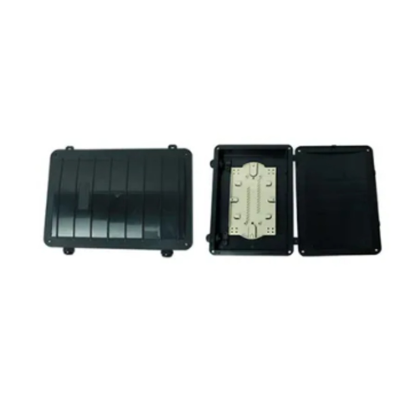 FTTH Waterproof 4 Cable Entry Point Fiber Optic Equipment with Polished Surface Finishing