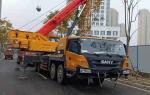 Sany Used Boom Truck Crane , 75 Ton Lorry Crane STC50S Straight Arm