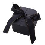 Custom Boutique Luxury Matt Jewelry Gift Box with Magnetic Closure and Black