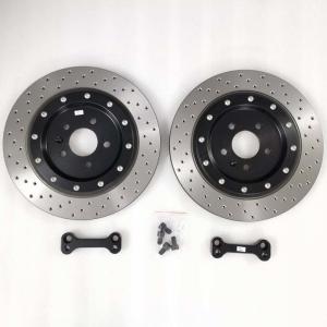 Quality Rear Cast Iron Brake Disc 370*22mm Center Bell For Audi A6 C7 Back wholesale