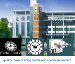 Quality outdoor tower clocks and movement mechanism wholesale