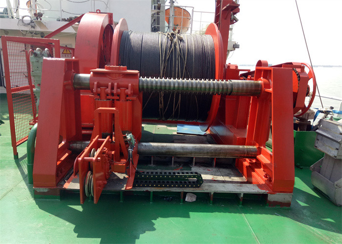 Lebus Grooved Drum For Spooling Device Winch To Wire Rope Multi Layer Winding